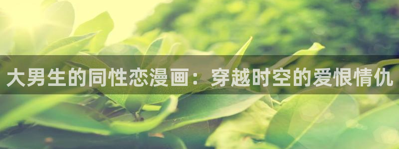 私密教学汗汗漫画：大男生的同性恋漫画：穿越时空的爱恨情仇
